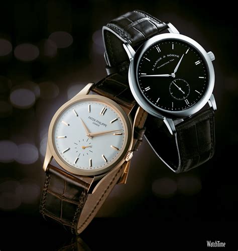 Pure & Simple: Patek Philippe Calatrava vs. Lange Saxonia.